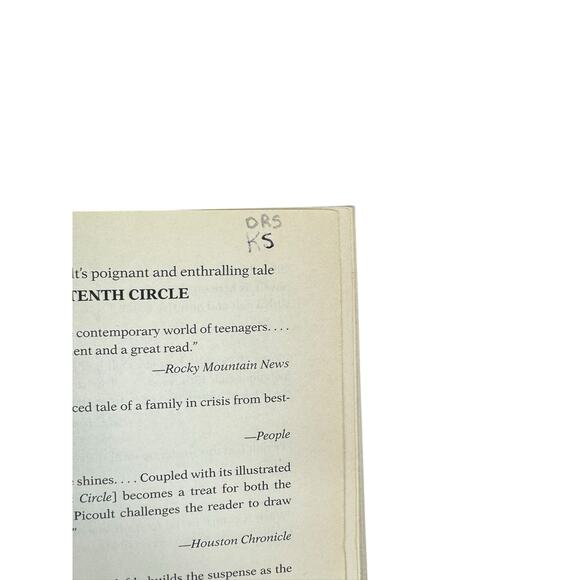 The Tenth Circle by Jodi Picoult (Paperback) - Picture 8 of 8